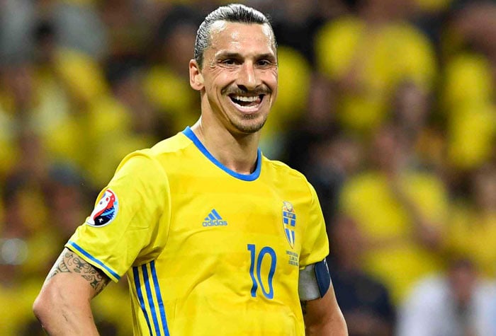 10º: Zlatan Ibrahimovic (Suécia), atacante - 572 gols