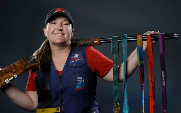 Kim Rhode: a atiradora esportiva americana declarou seu voto para Trump.