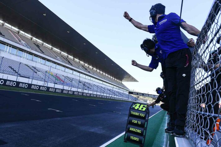 Em Portugal, Rossi se despediu da Yamaha. Confira imagens dos 15 anos de parceria