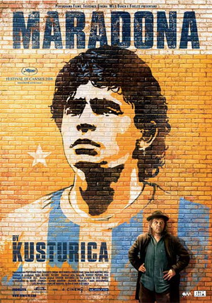 MARADONA BY KUSTURICA (2009) - Rodado pelo sérvio Emir Kusturica, o documentário traz os momentos do craque em campo e, fora de campo, seus problemas com as drogas.