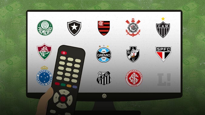 Um estudo da Pluri Consultoria mostrou quanto os principais clubes brasileiros tiveram de faturamento com a TV de 2010 a 2019. O LANCE! mostra o ranking nesta galeria. (Por Gabriel Santos) 