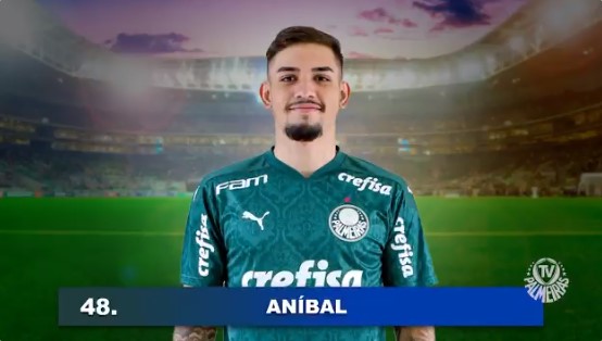 Aníbal (20 anos - atacante): Tem um jogo pelo Palmeiras, com Abel Ferreira.