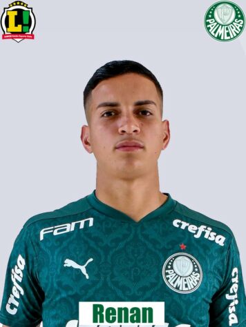 Renan: 7,5 - Entrou aos 23 minutos do segundo tempo e saiu como o grande herói do jogo ao fazer um belo gol de cabeça nos acréscimos e dar a vitória ao Verdão na estreia da Libertadores 2021.