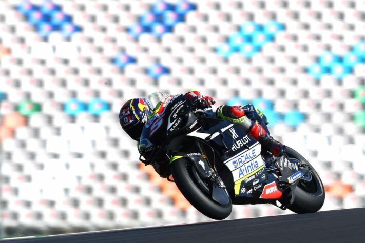 Johann Zarco fechou o dia como o mais rápido