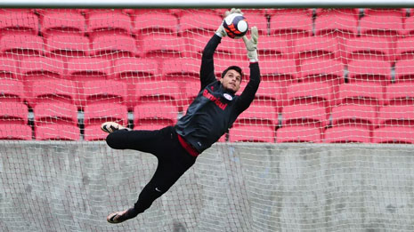 Keiller: goleiro do Internacional, 24 anos, contrato até dezembro de 2022. É o terceiro goleiro da equipe.