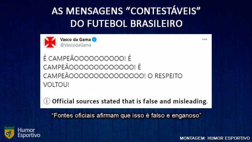 A famosa frase de Eurico Miranda afirmando que "o respeito voltou" ficou marcada após vitórias do Vasco sobre o Flamengo em 2015. O Cruz-Maltino, porém, até hoje não reencontrou o caminho de grandes conquistas.