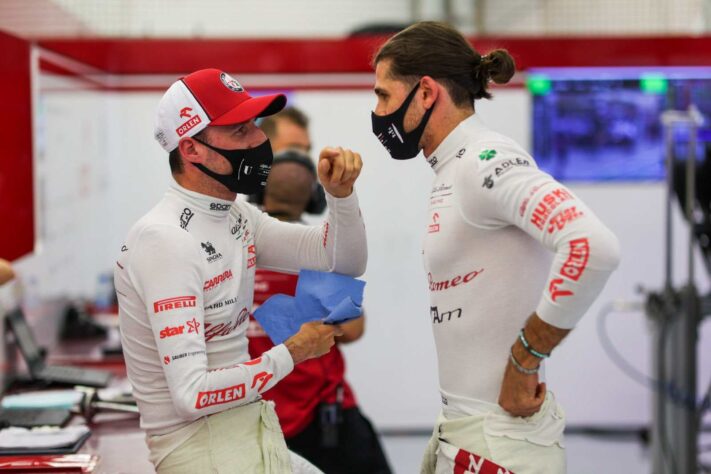 Robert Kubica e Antonio Giovinazzi foram os pilotos do primeiro treino livre.