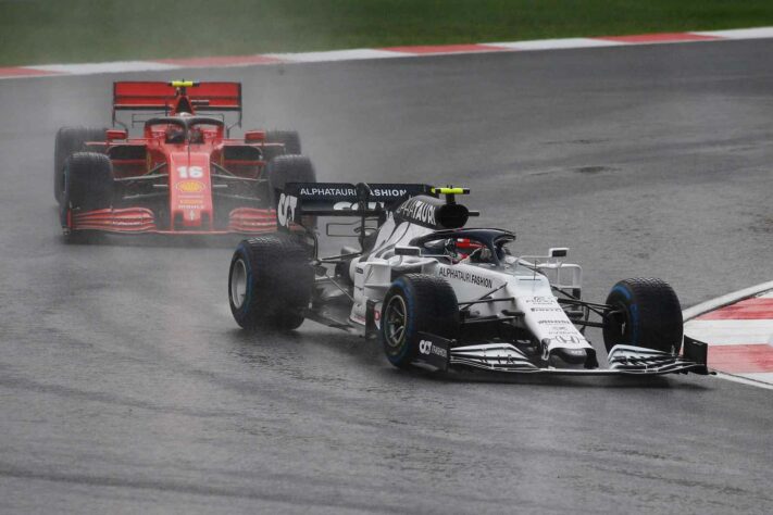 Pierre Gasly largou da última posição.