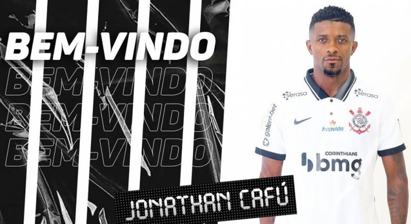 FECHADO - O Corinthians anunciou nesta segunda-feira a contratação do atacante Jonathan Cafú. Segundo comunicado divulgado pelo Alvinegro, o atleta chega sem custos ao clube, já que rescindiu com o Al-Hazm, da Arábia Saudita, camisa que defendia recentemente. Seu contrato é válido até dezembro de 2023.