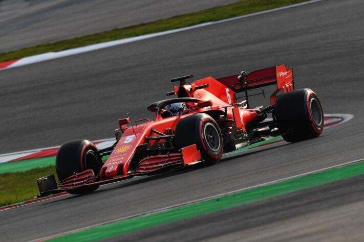 Sebastian Vettel foi o oitavo na sexta-feira em Istambul.