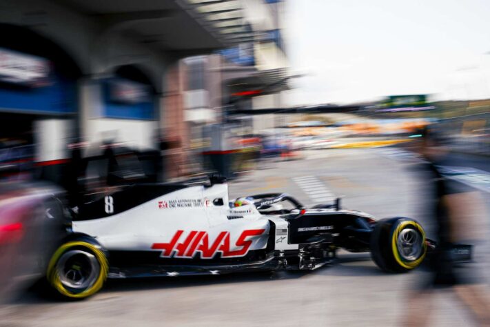 Romain Grosjean reclamou dos pneus ao rodar em Istambul.