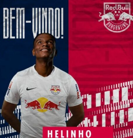 FECHADO - O Bragantino tem novo reforço para o sistema ofensivo. Trata-se de Helinho, que chegou emprestado pelo São Paulo e fica no Massa Bruta até dezembro de 2021.