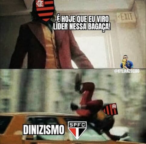 Brasileirão: os melhores memes da goleada de 4 a 1 do São Paulo sobre o Flamengo, no Maracanã