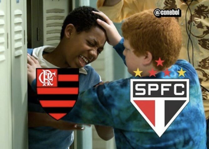 Brasileirão: os melhores memes da goleada de 4 a 1 do São Paulo sobre o Flamengo, no Maracanã