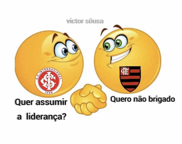 Brasileirão: os melhores memes da goleada de 4 a 1 do São Paulo sobre o Flamengo, no Maracanã