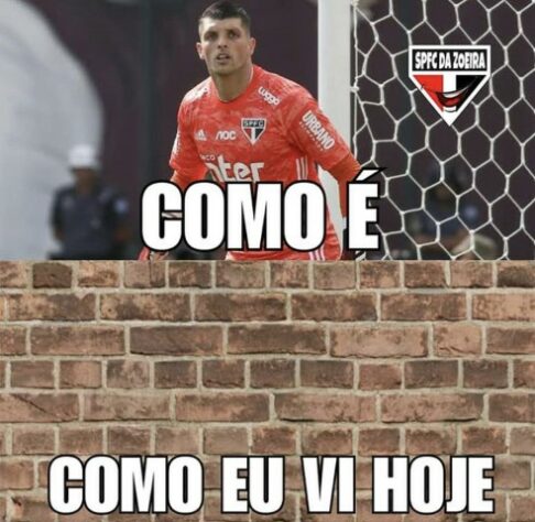 Brasileirão: os melhores memes da goleada de 4 a 1 do São Paulo sobre o Flamengo, no Maracanã