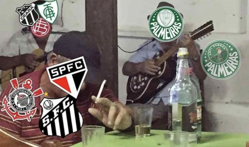 Santos, São Paulo e Corinthians são eliminados na mesma noite e fato rende memes na web