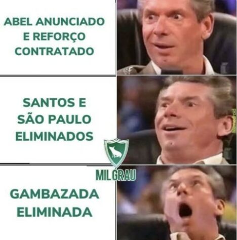 Santos, São Paulo e Corinthians são eliminados na mesma noite e fato rende memes na web