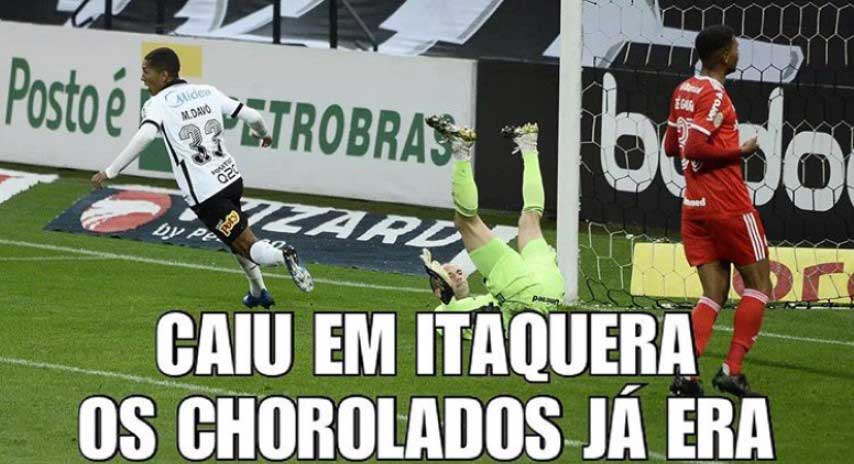 Brasileirão: os memes de Corinthians 1 x 0 Internacional