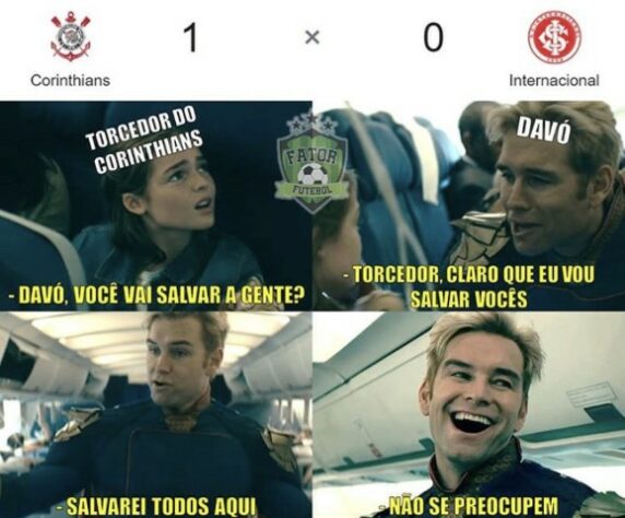 Brasileirão: os memes de Corinthians 1 x 0 Internacional