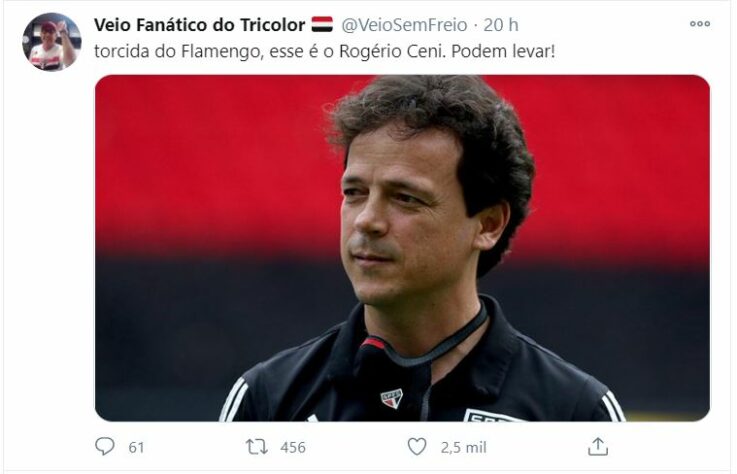 Anúncio da saída de Domènec Torrent do Flamengo rendeu brincadeiras na web