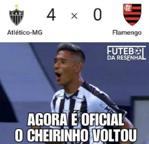 Brasileirão: os melhores memes de Atlético-MG 4 x 0 Flamengo