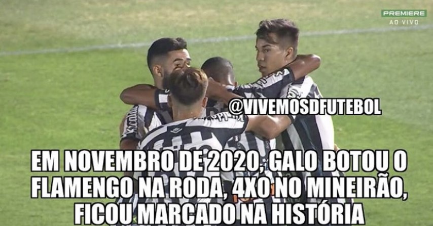 Brasileirão: os melhores memes de Atlético-MG 4 x 0 Flamengo