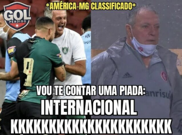 Copa do Brasil: os melhores memes da eliminação do Internacional para o América-MG