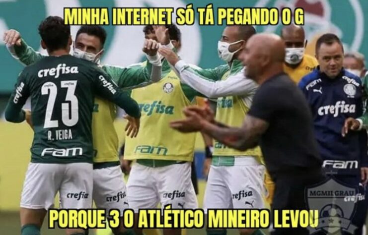 Brasileirão: os melhores memes de Palmeiras 3 x 0 Atlético-MG