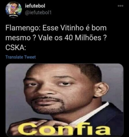 Vitinho isola bola contra o São Paulo e vira meme nas redes sociais