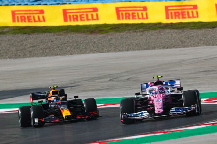 Lance Stroll foi uma das surpresas do dia, terminando no top-10.