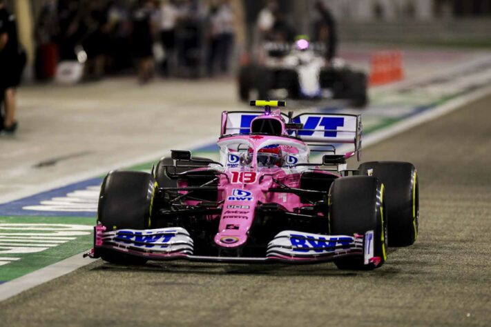 Lance Stroll foi decepção no sábado. 