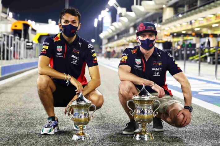 Primeiro pódio duplo da Red Bull desde o GP do Japão de 2017.