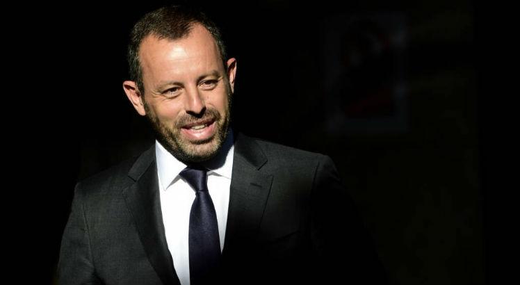 Sandro Rosell foi preso acusado de corrupção e lavagem de dinheiro.