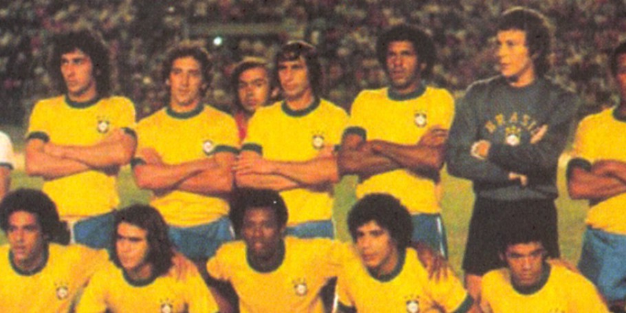 Venezuela 0 x 4 Brasil - Copa América de 1975 -  Jogando em Caracas, a Seleção construiu a goleada com gols de Romeu, Danival e Palhinha (2). 