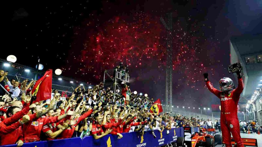 Alemanha - Sebastian Vettel - GP de Singapura 2019.