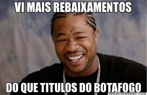 Com a 19ª colocação no Brasileirão 2014, o Botafogo amargou o segundo rebaixamento à Série B na sua história. Alegria para os rivais, tristeza para os torcedores do Glorioso.