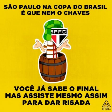 Memes: São Paulo vira piada após eliminação para o Grêmio na Copa do Brasil