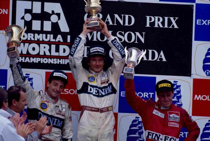 Thierry Bousten disputou 95 corridas até vencer o GP do Canadá de 1989 