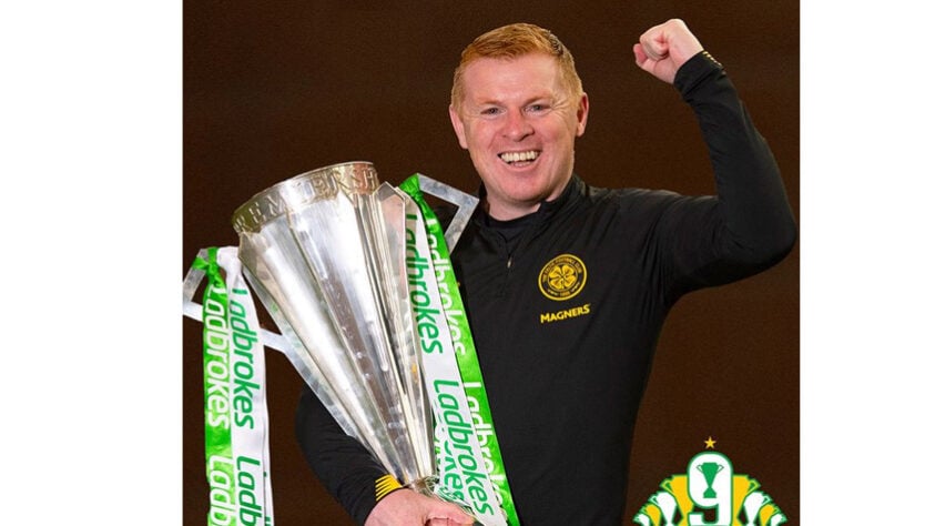 Celtic (19 títulos) - O Celtic foi campeão escocês nove vezes, 5 vezes a Copa da Liga Escocesa e 5 vezes da Copa da Escócia. 