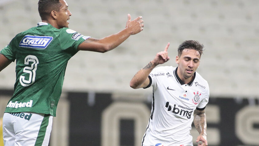 O Corinthians venceu o Goiás na noite desta segunda-feira, pela 26ª rodada do Brasileirão, por 2 a 1, na Neo Química Arena. Cazares foi o destaque alvinegro no jogo, dando duas assistências e fazendo grande partida na Arena. Confira as notas do Corinthians no LANCE! (por Redação São Paulo) 