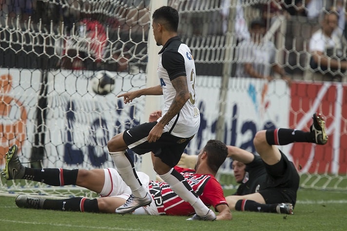 14/2/2016 - Corinthians 2 x 0 São Paulo - Fase de Grupos do Paulistão. Gols: Lucca e Yago (COR)