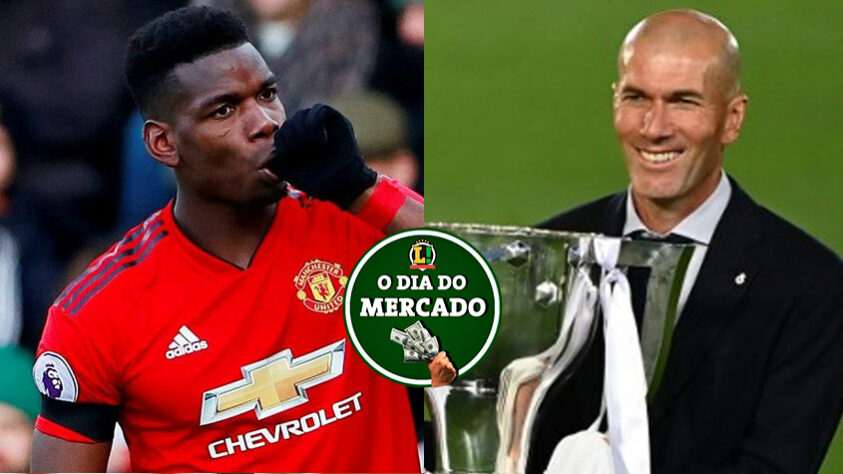 O treinador Zinedine Zidane deixou claro à diretoria do Real Madrid que ficou desapontado com a falta de reforços para a atual temporada e pensa em deixar o clube merengue, Pogba assume o desejo de retornar a Juventus, após anos frustrantes em Manchester. Tudo isso e muito mais no Dia do Mercado. Confira!