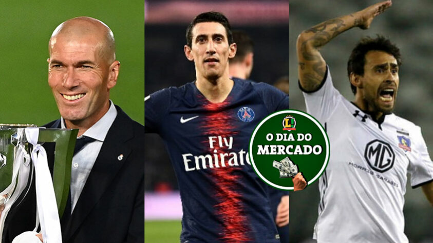 A quarta-feira trouxe importantes atualizações no mundo da bola. Di María está insatisfeito no PSG, Zidane pressionado no Real Madrid e Jorge Valdívia retorna ao futebol sul-americano. Veja essas e outras notícias no Dia do Mercado.