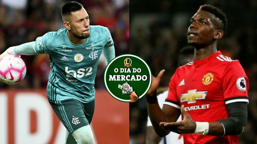 Martelo batido. Flamengo e Diego Alves chegaram a um acordo pela renovação de contrato do defensor. Na Europa, a Juventus abriu conversas com o empresário de Pogba para saber a situação do jogador no Manchester United. Tudo isso e muitos outros destaques no Dia do Mercado.