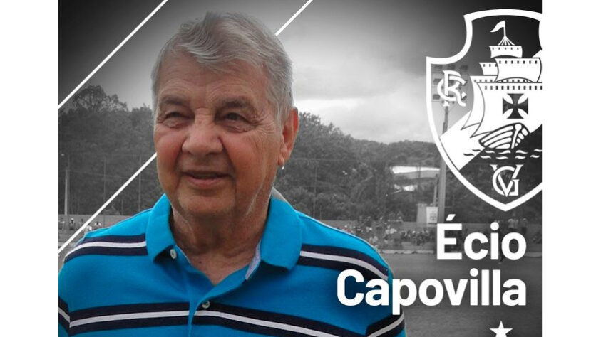 Supersupercampeão carioca de 1958 e vencedor do Torneio Rio-São Paulo, o ídolo do Vasco ÉCIO CAPOVILLA morreu no dia 29 de setembro. O ex-meia tinha 83 anos e ainda atuou pelo Sporting Cristal e pela Seleção Brasileira, ainda foi secretário de Esportes em Valinhos (SP).