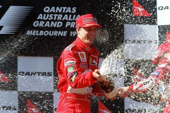 Eddie Irvine disputou 81 corridas até vencer o GP da Austrália de 1999