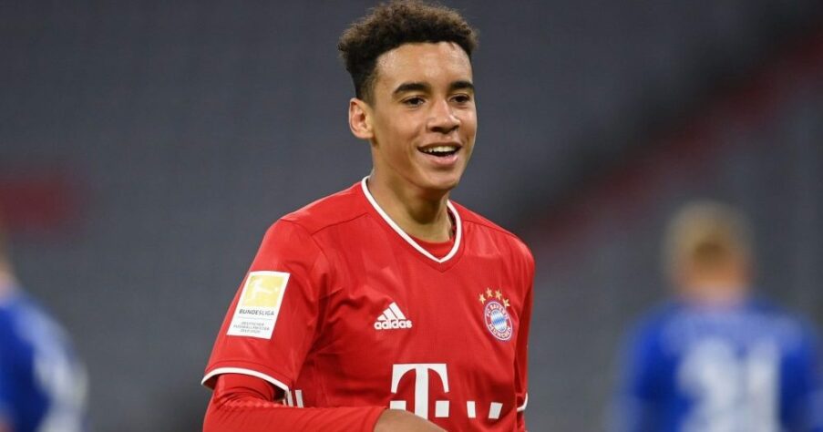 Jamal Musiala - 17 anos: O meio-campista é promessa do Bayern de Munique e já balançou as redes em três oportunidades na Bundesliga.