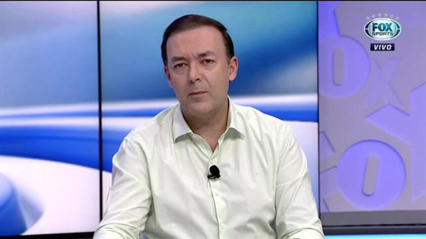 Leandro Quesada: o comentarista deixa o Fox Sports. Ele estava no canal desde 2016 e ficou conhecido por suas participações no 'Expediente Futebol'.