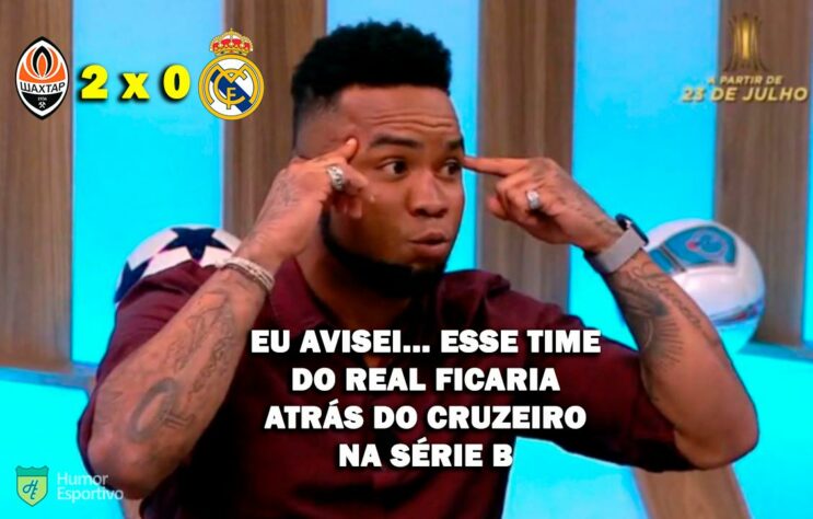 Champions League: os memes de Shakhtar Donetsk 2 x 0 Real Madrid